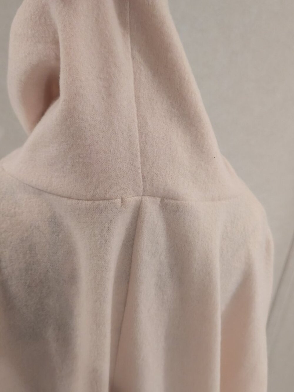 143 Story by Line Up Cream Cowl Neck Poncho Sweater Med Soft Dolman Sleeve - Picture 8 of 9